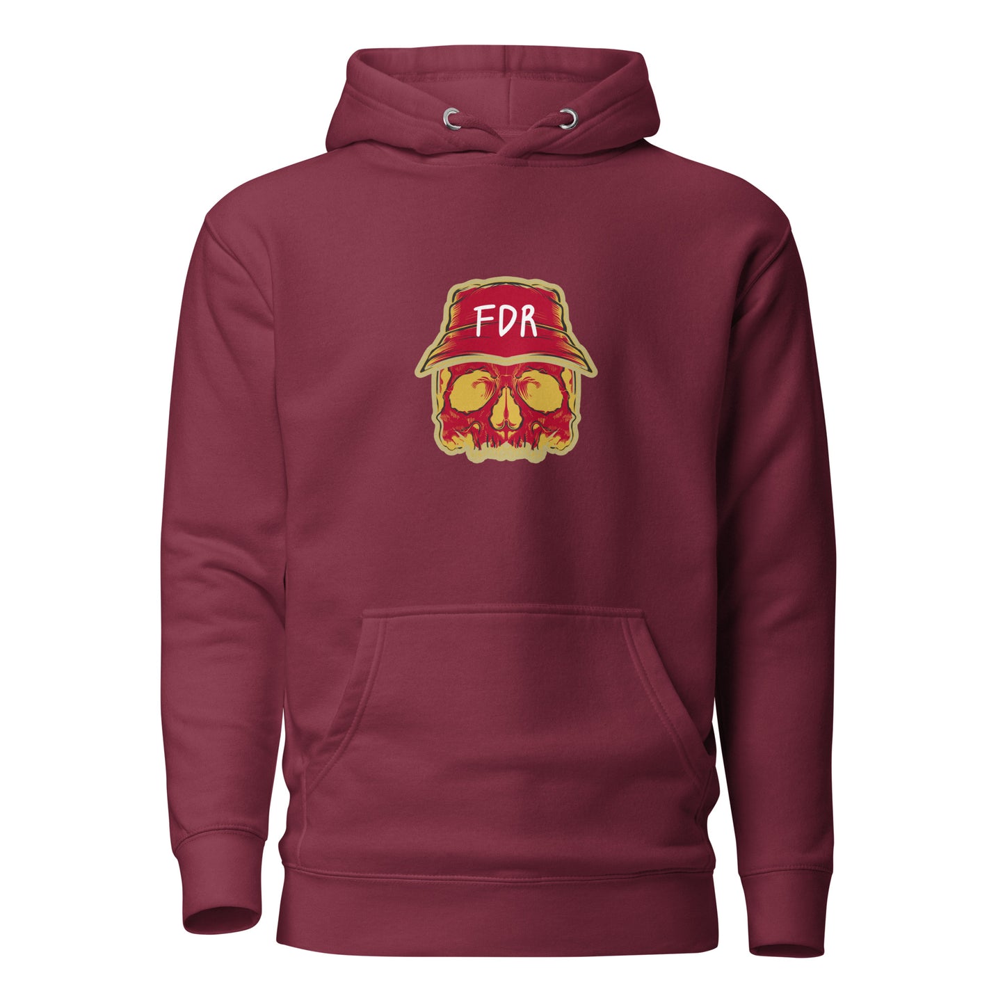 Felpa con cappuccio Teschio FDR