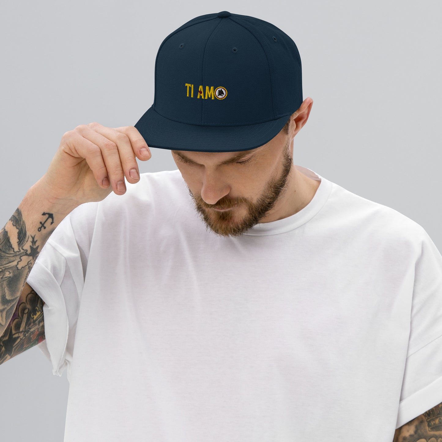 Cappellino Snapback TI AMO