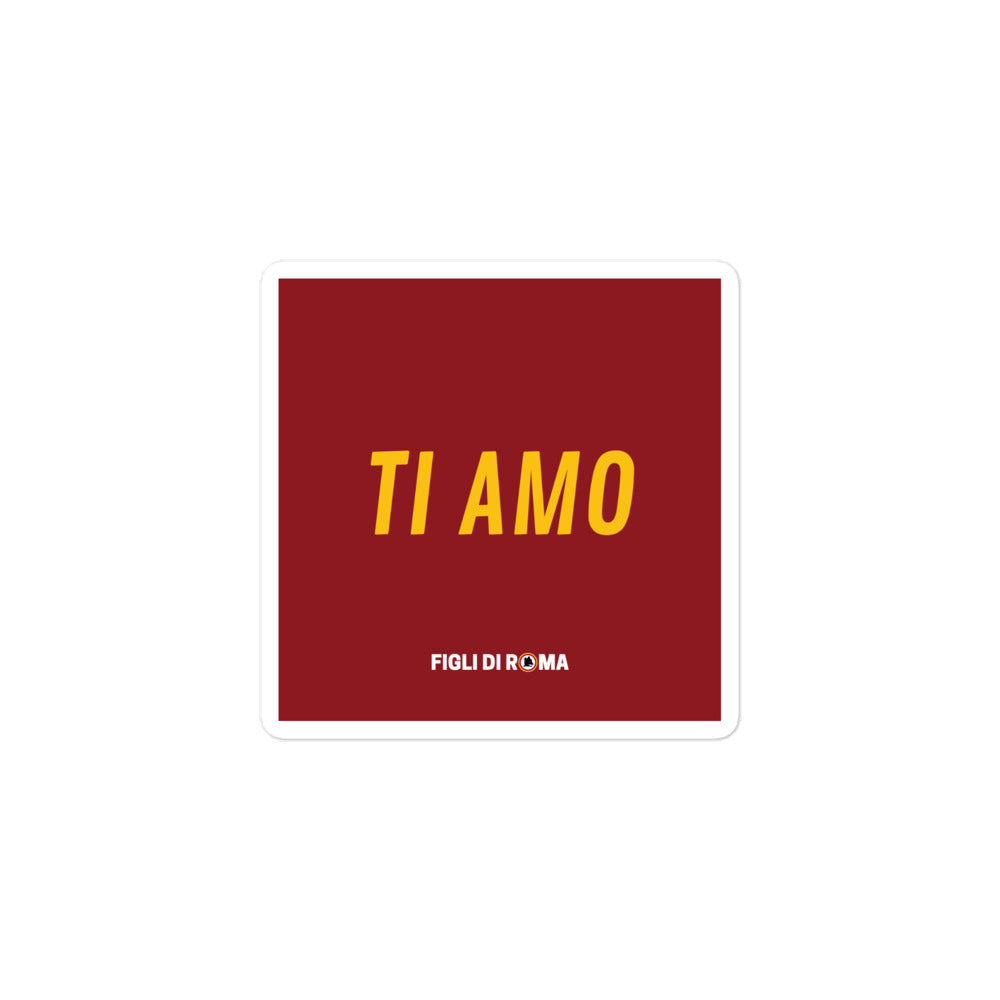 Sticker TI AMO