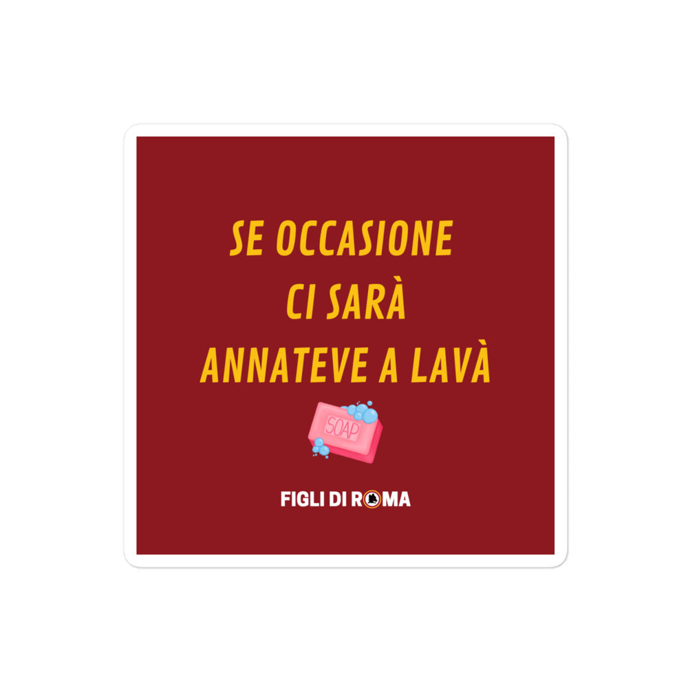 Sticker se occasione ci sarà