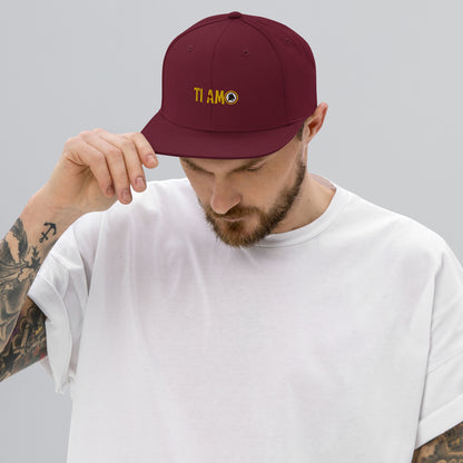 Cappellino Snapback TI AMO