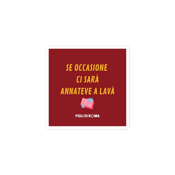 Sticker se occasione ci sarà